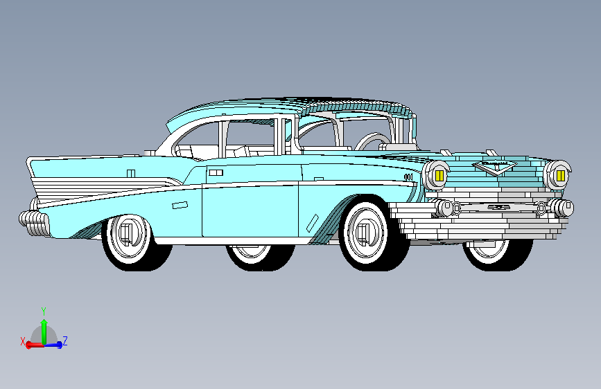 雪佛兰Bel Air 1957