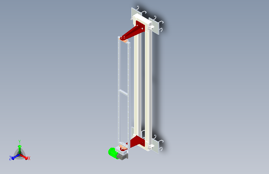 大跨距头尾座式变位机设计