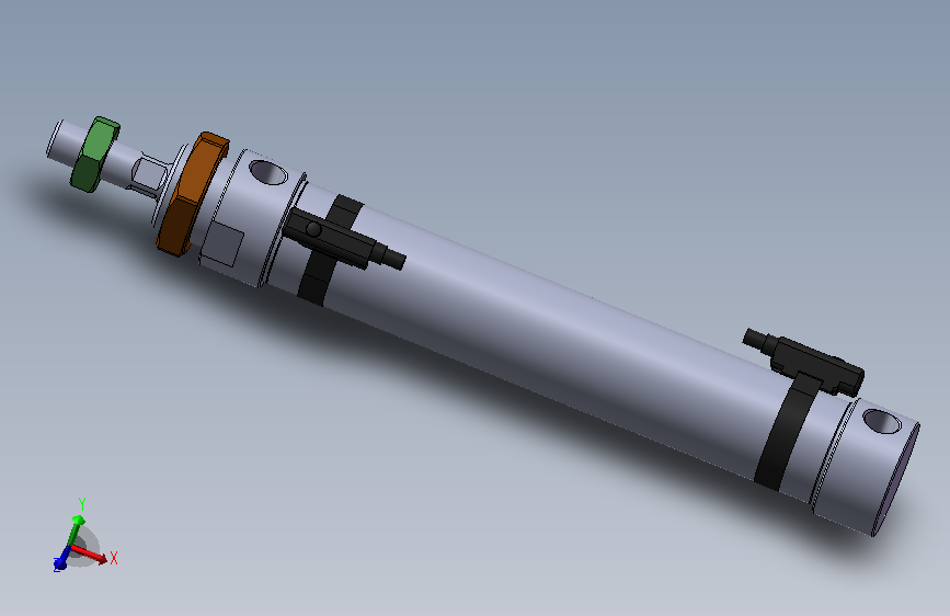 MA25x100-S-U-M-2 (0)气缸