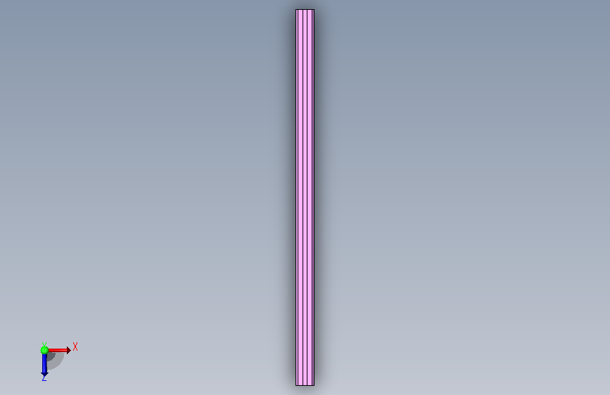 SKW01-04-08A铝型材 俯视图