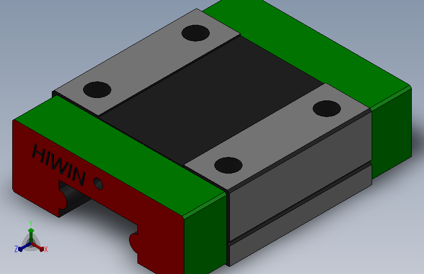 滑块MGN12C2R195ZOMII（HIWIN）