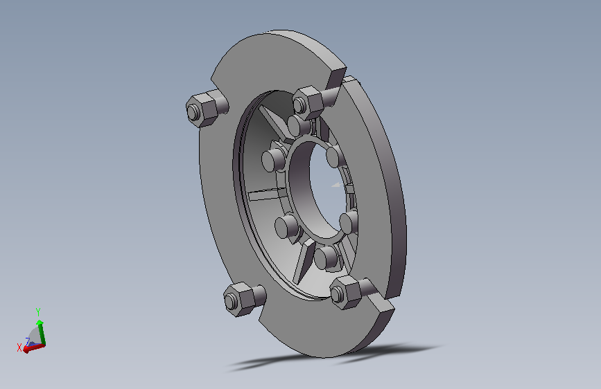 减速器电机连接盖
