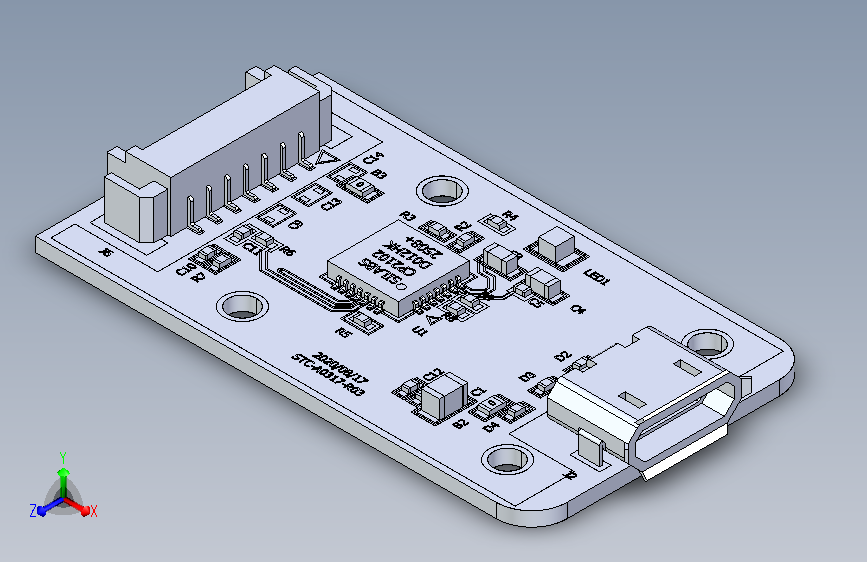 激光雷达A1M8驱动电路板