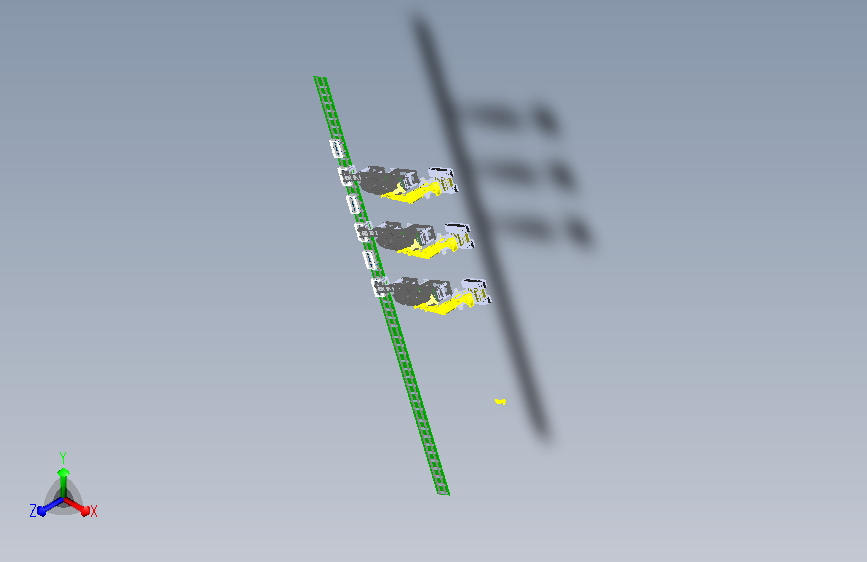 大型碎煤机设备与轨道小车运输组合模拟