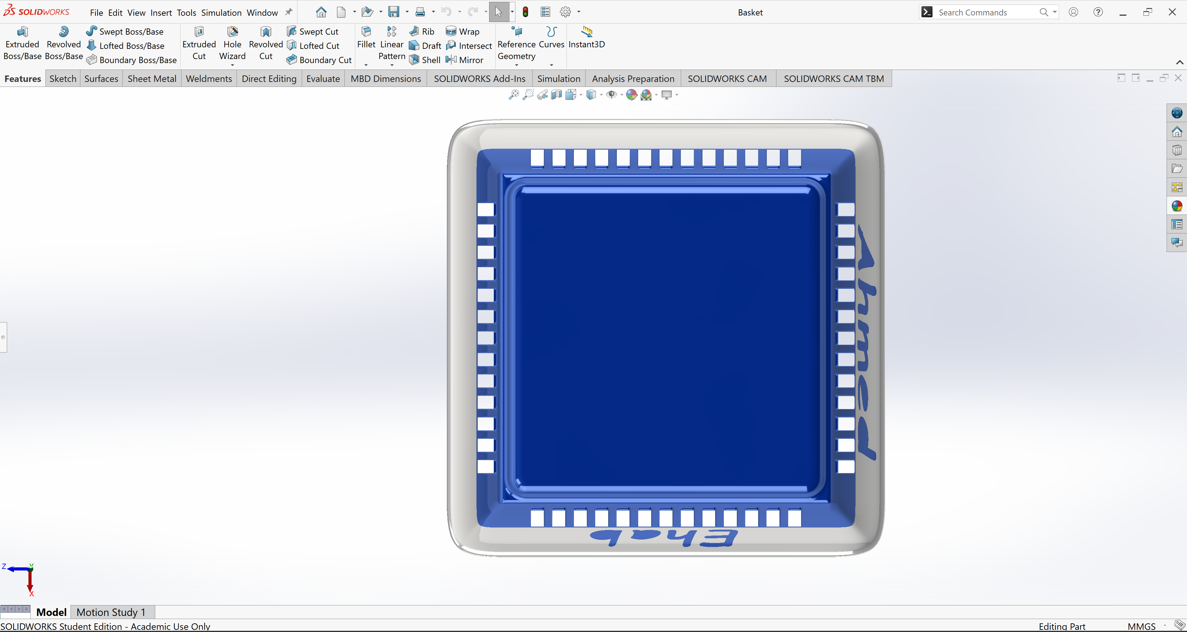 Garbage Can Solidworks A0007072-垃圾桶_SOLIDWORKS 2025_模型图纸下载 – 懒石网