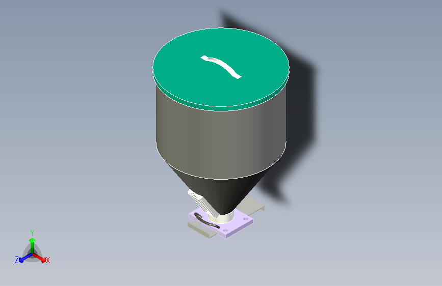 带观测的手控稀料仓模型