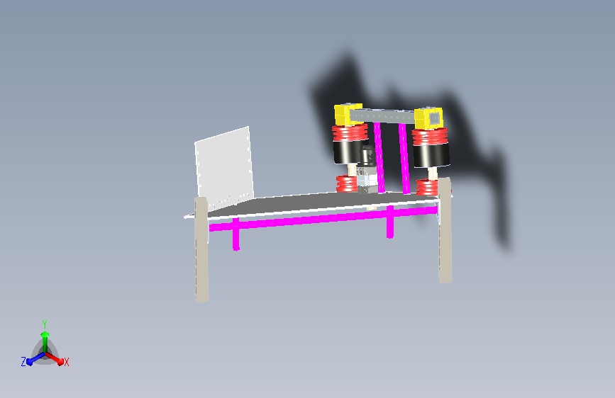 带动力锥形导向口