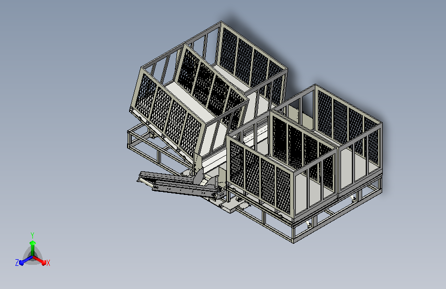 4托盘种薯中间供给装置总装
