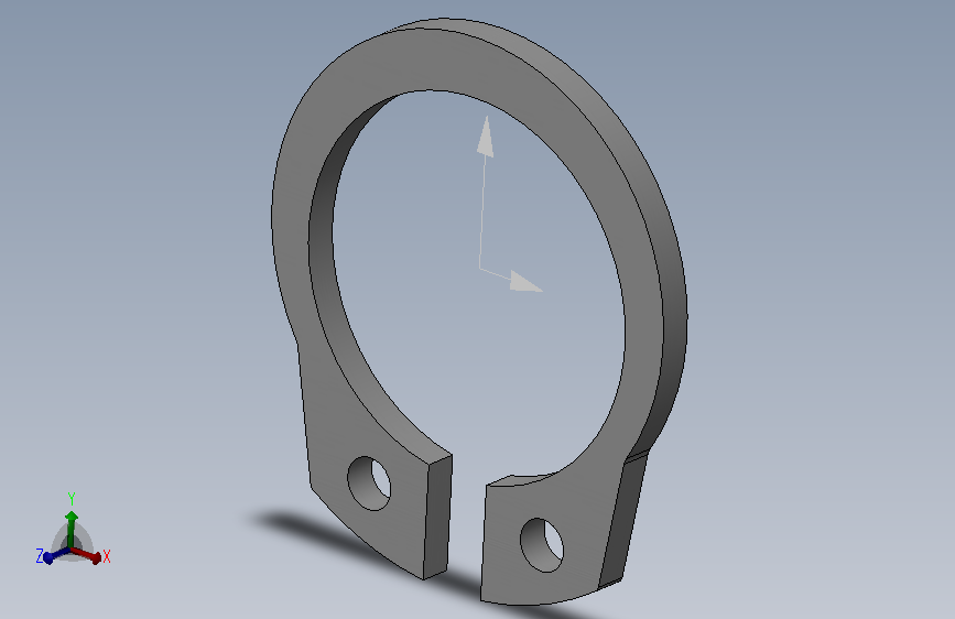GB894．1-86轴用弹性挡圈A型12