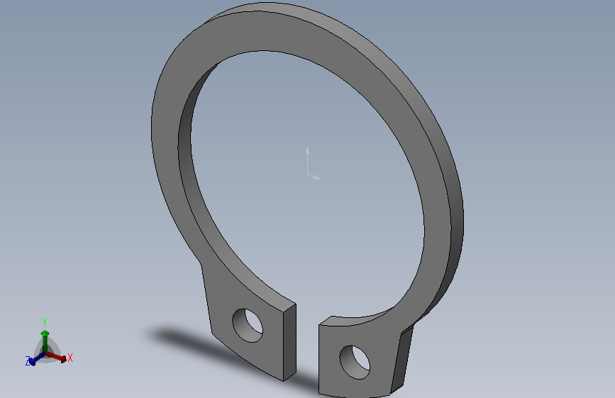 GB894．1-86轴用弹性挡圈A型15