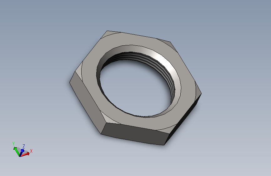 六角薄螺母_细牙_A级和B级[GBT6173-2000][M27×2]