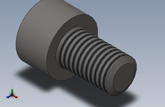 内六角圆柱头螺钉[GBT70_1-2008][M6×10]