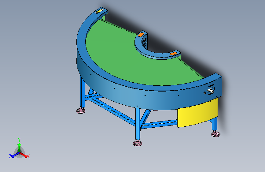 180°弯头 转弯皮带线