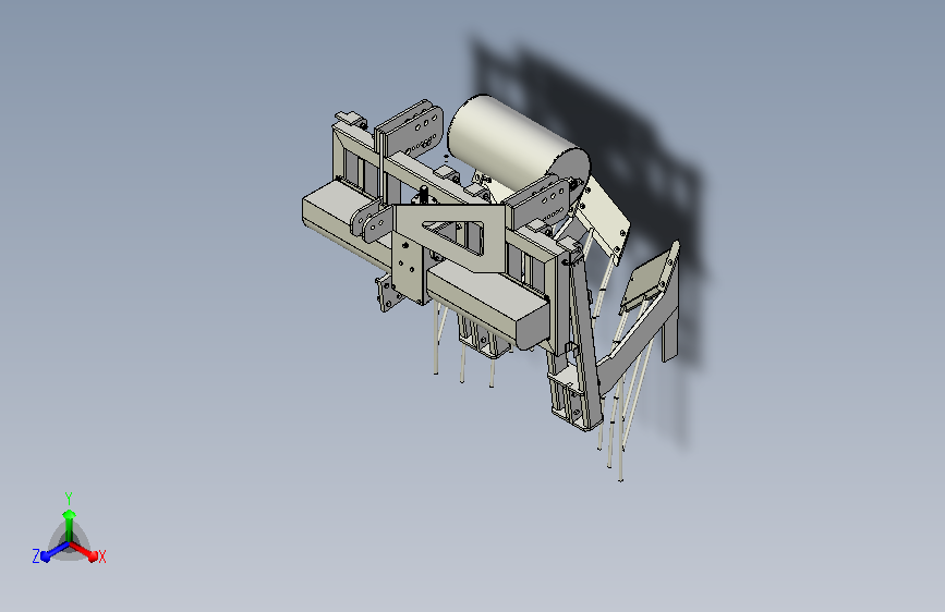 140型两行木薯收获机