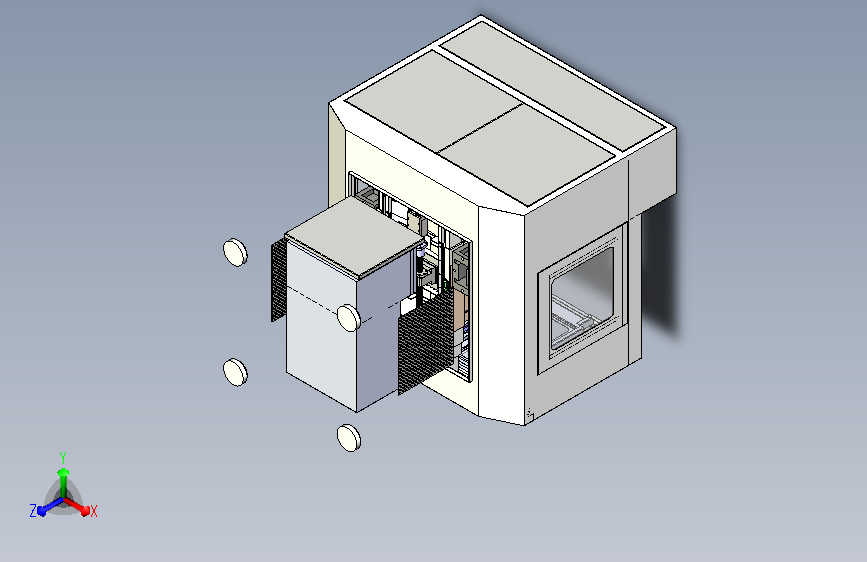 3030全封闭精雕机