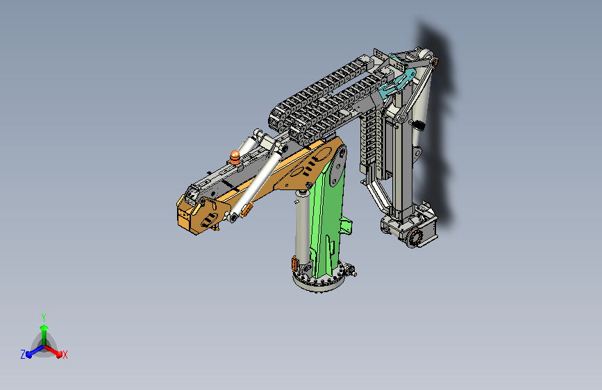 9吨国六燃油墙面清洗车伸缩臂总成
