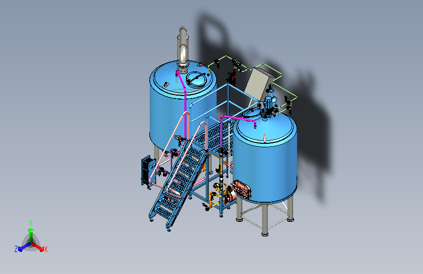 10BBL两器糖化系统