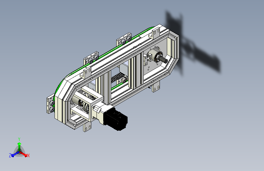 23-255-椭圆同步带环形导轨（型材）