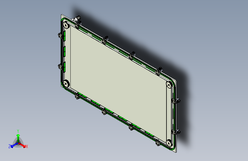 23-300-矩形同步带环形导轨（大板）