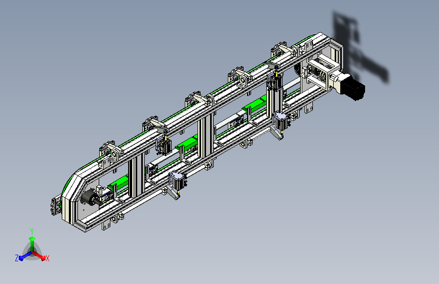 23-300-椭圆同步带环形导轨（型材）