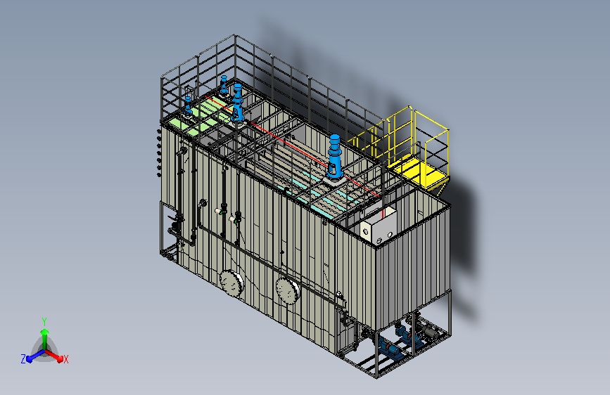 35m³-h 高密池系统