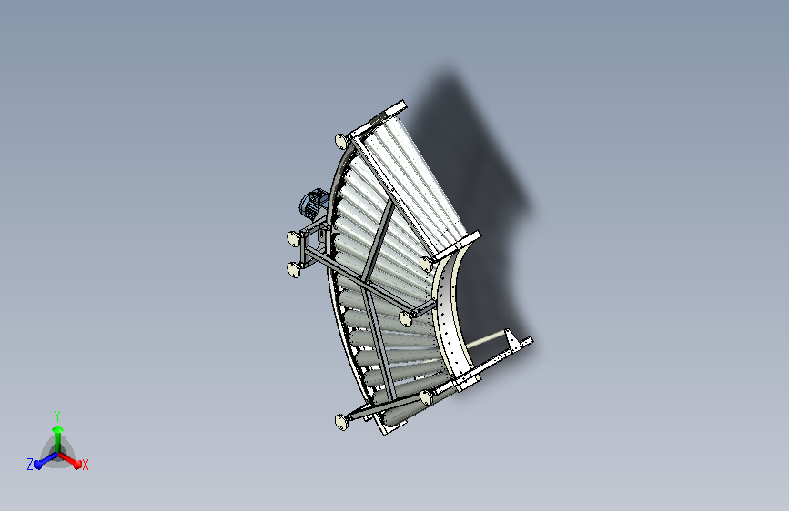 90°滚筒转弯输送机