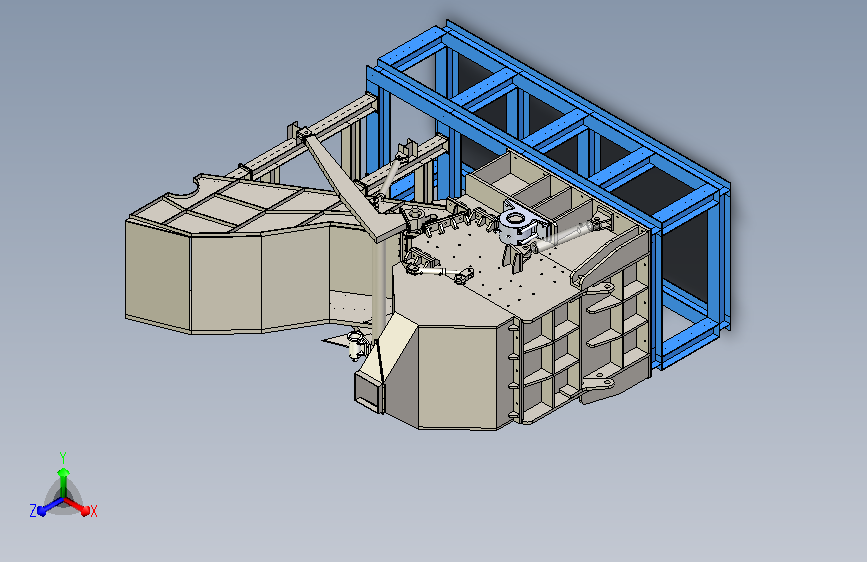 450破碎机装配图