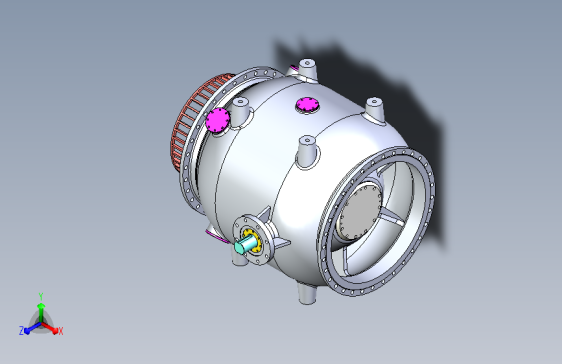 DN1200活塞式调流调压阀