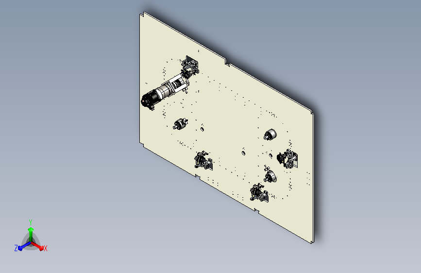 T23-468矩形链条环形导轨（大板）