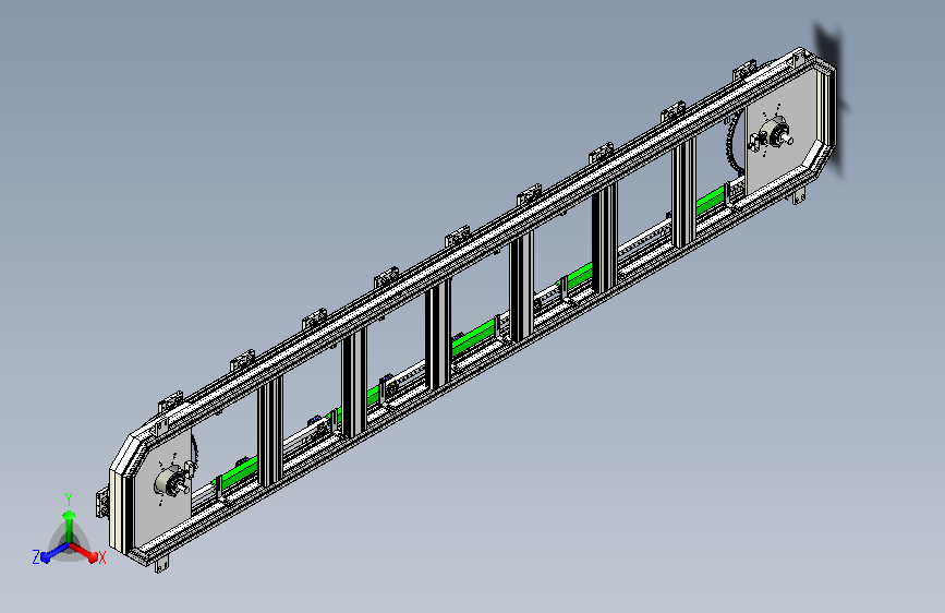 T23-468椭圆链条环形导轨（型材）