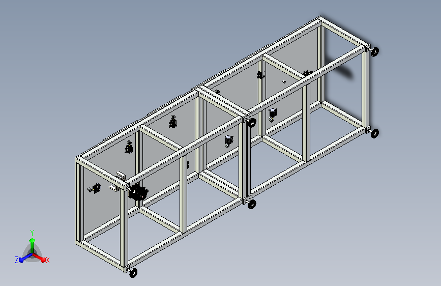 T23-600椭圆链条环形导轨（型材）