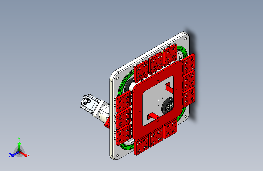V25-200矩形同步带环形导轨（大板）
