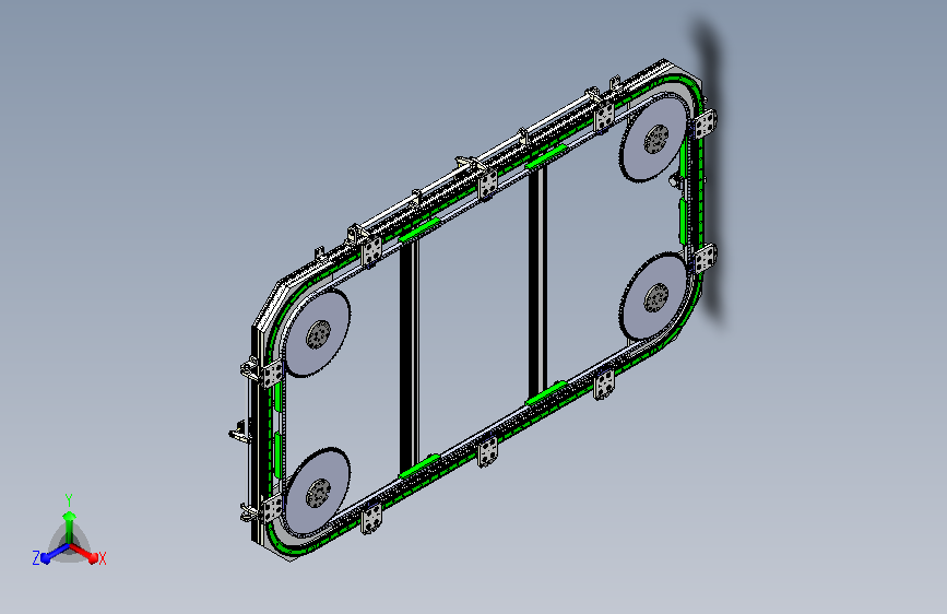 V44-612矩形链条环形导轨（型材）
