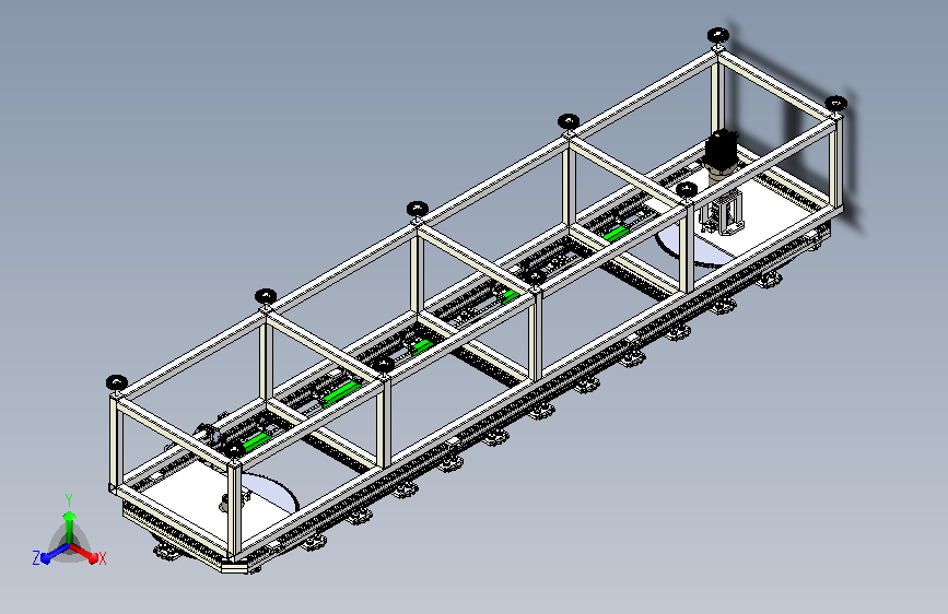 V44-800椭圆链条环形导轨（型材）