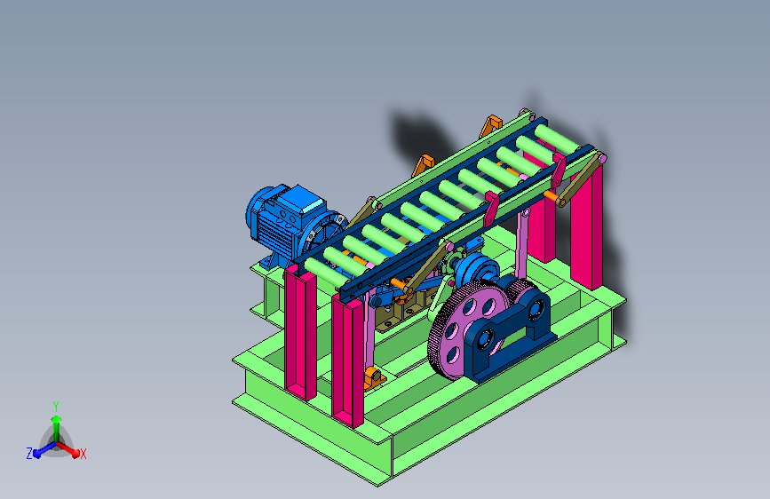 步进式工件运输机