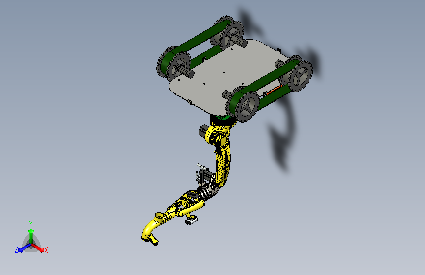采摘机器人模型