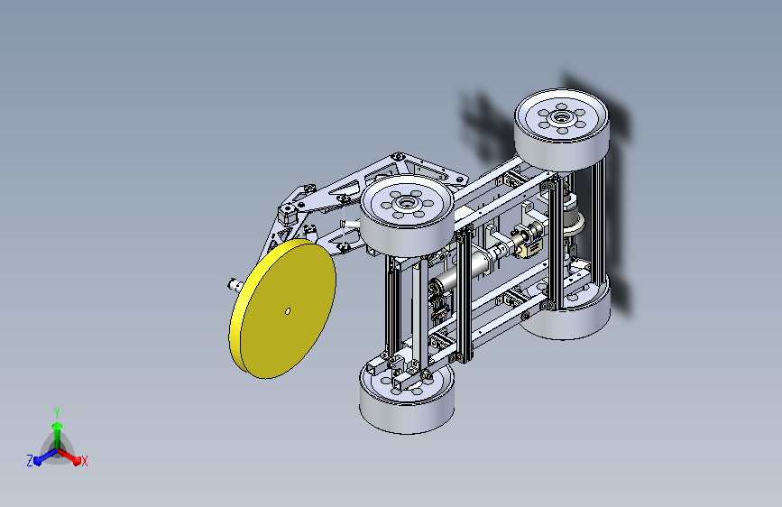 船体外壁除锈作业机器人