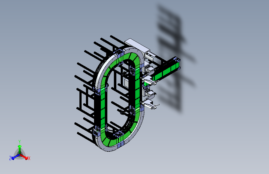 春饼输送堆叠装置