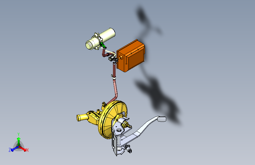 大学生电动方程式赛车制动系统