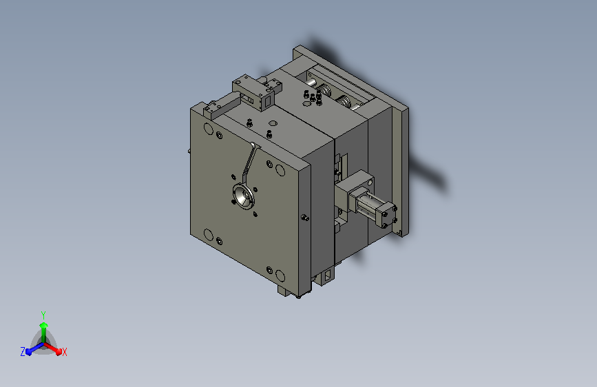 带滑块机构的烧杯注塑模具