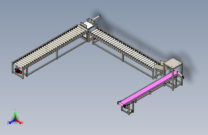 袋装物料输送线