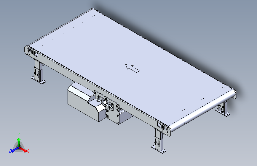短距离皮带输送机