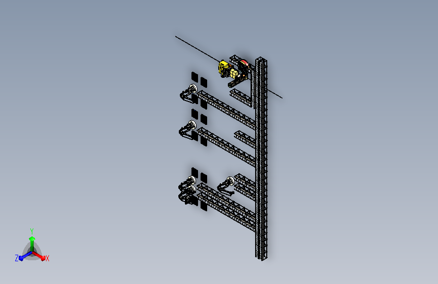多条流水线包装线体