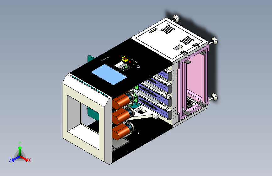 多向外观检测设备总装