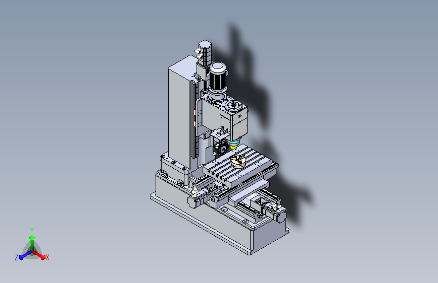 复合材料激光辅助铣削装置