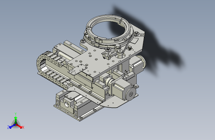 固晶机6寸环3轴机构