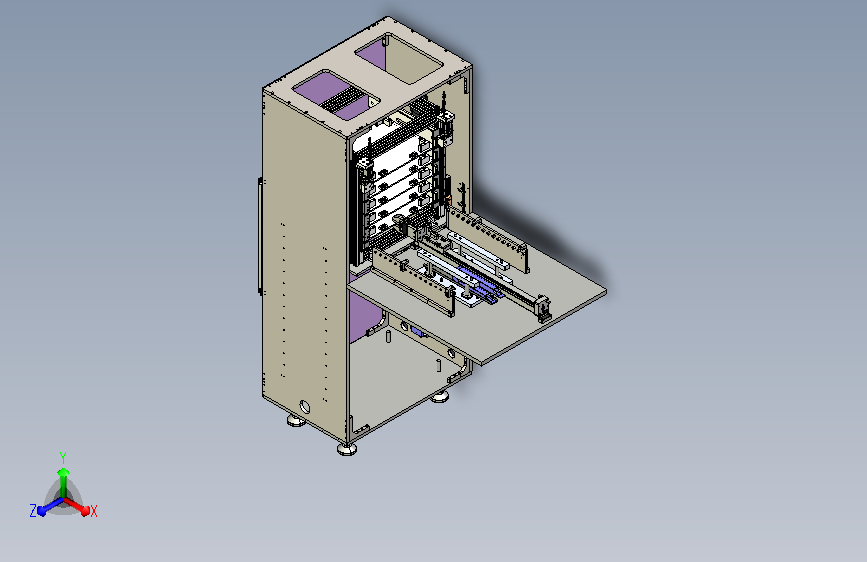 卡塞式供料机构