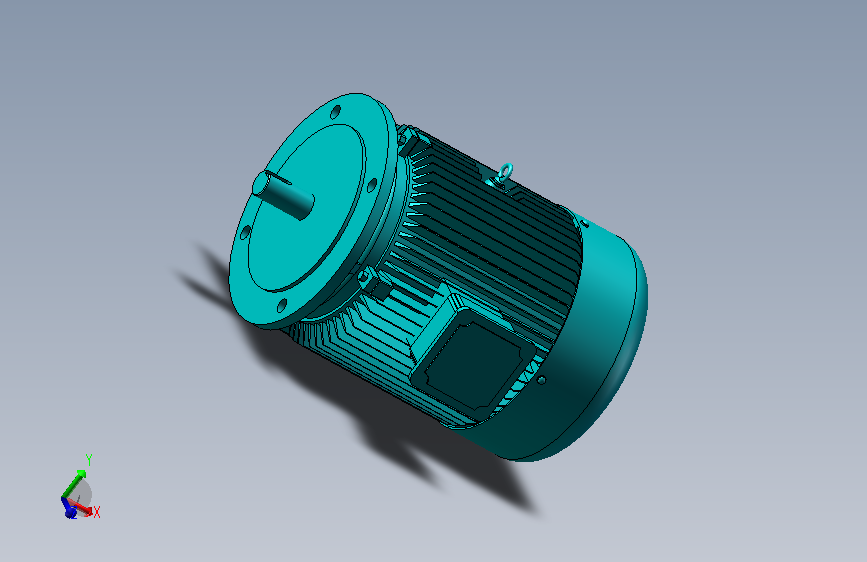 2j89910gjzz不带底脚有凸缘电机112M