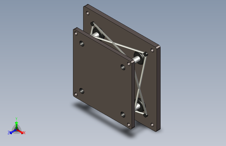 自适应减震系统d。