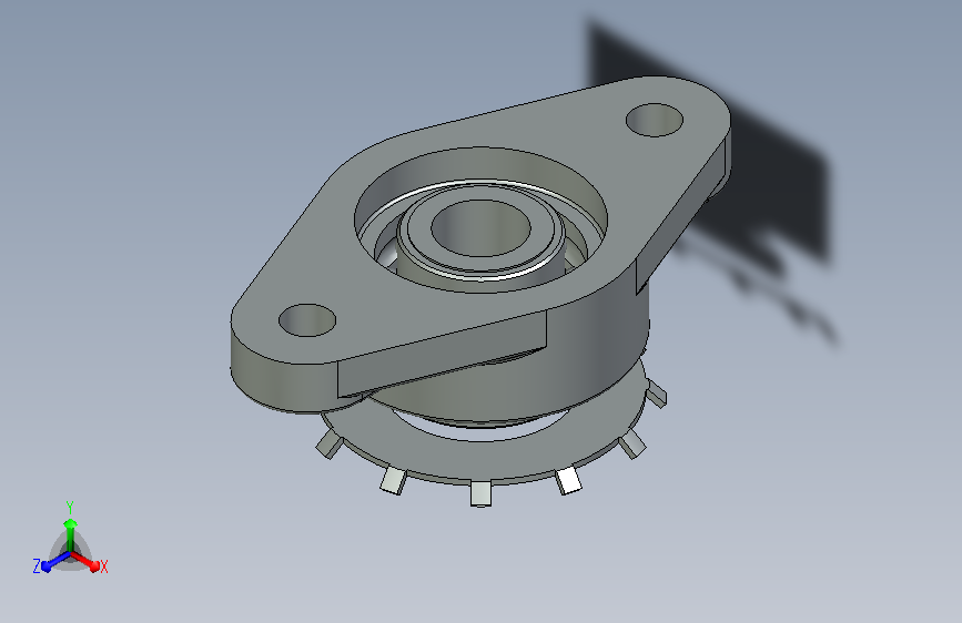国家标准GB_GBT7810-2017_UFKL+H205_带FL200型菱形座紧定套外球面球轴承UKFL+H型